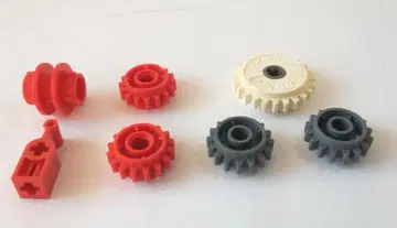 레고 테크닉 클러치 기어, 클러치 링 등