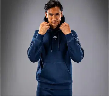 UFC 네이비 후드 부착 후드티