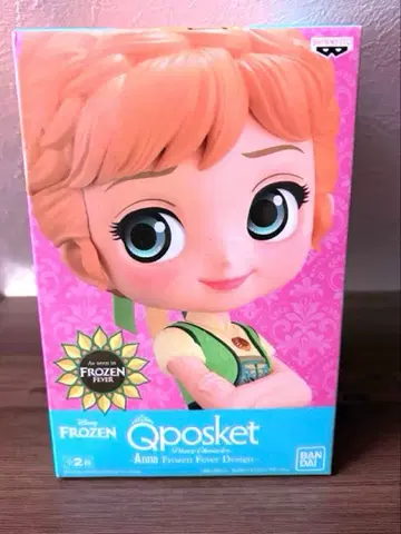 Qposket Frozen 안나 Disney 피규어