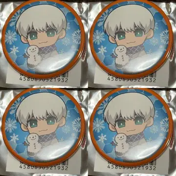 닥터스톤 눈 축제 미니 캐릭터 캔뱃지 우쿄 4개