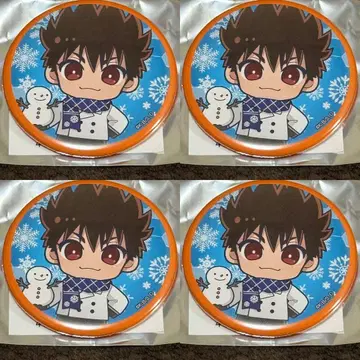 닥터 스톤 눈 축제 미니 캐릭터 캔뱃지 크롬 4개