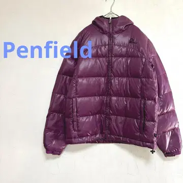 펜필드 Penfield 후드 부착 퍼플 다운 자켓