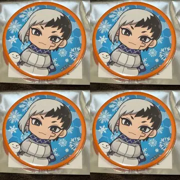 닥터스톤 눈 축제 미니 캐릭터 캔뱃지 겐 4개