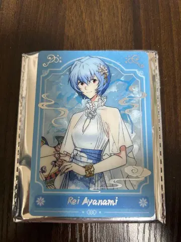 에반게리온 상하이 한정판 낙화영상 시리즈 아크릴 카드 레이