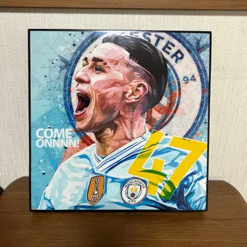 맨체스터 시티 팝 아트 초상화 47번