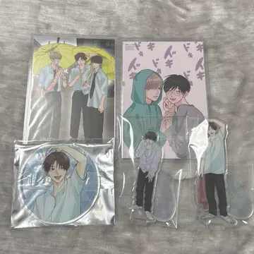 타카라 군과 아마기 군 특전 엽서 아크릴 스탠드