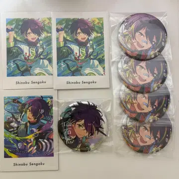 앙스타 센고쿠 시노부 파샤츠, oct 캔뱃지