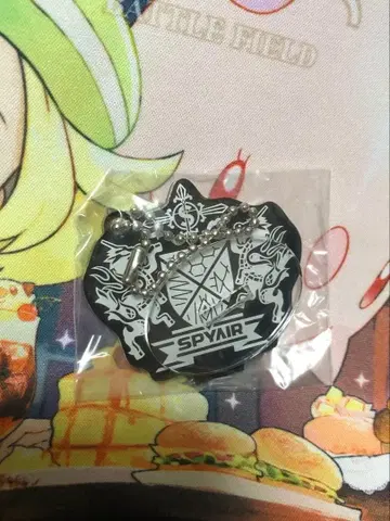 락밴드 SPYAIR 로고 아크릴 스탠드 키링