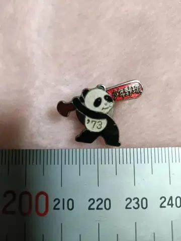 팬더 핀 배지 쇼와