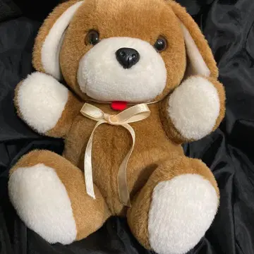 일본 고전 인형 Scratch사 헤이세이 레트로 강아지 봉제 인형