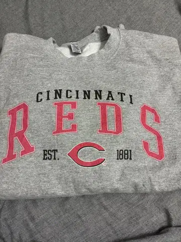Cincinnati Reds 스웨트 셔츠 그레이
