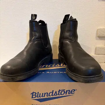 UK5 블런드스톤 스퀘어토 블랙 천연 가죽 방수