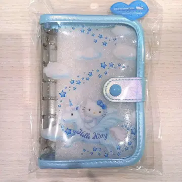 키티 씰 바인더 유니콘 씰 수첩 수첩 커버 헬로키티 6공