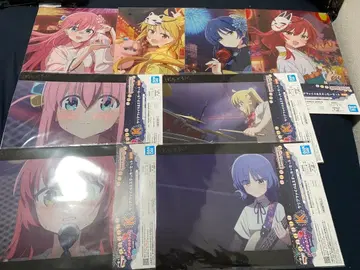 제일복권 봇치 더 록 K상 클리어 파일&스티커 세트 8종 컴플리트