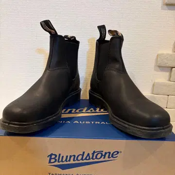 UK5 컨디션 최상 블런드스톤 사이드 고어 부츠 스퀘어토 블랙 방수