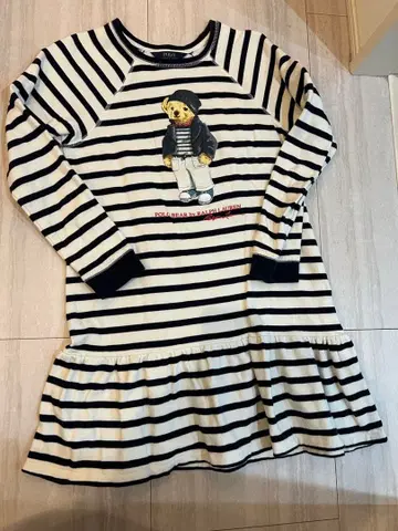 폴로베어 스트라이프 플레어 랄프 로렌