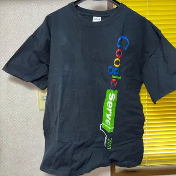 Google Serve 2011 티셔츠 블랙