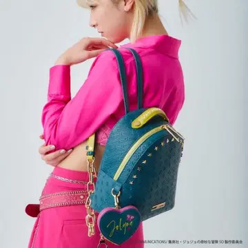 죠죠의 기묘한 모험 사만사베가 스톤 오션 쿠죠 죠린 백팩 가방