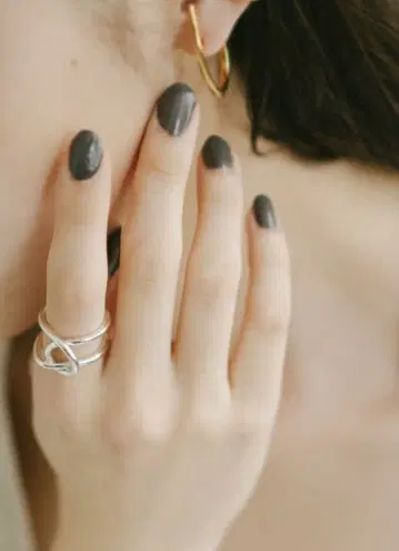 INOAR 인피니티 크로스 링 실버