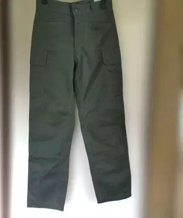 군용 프랑스군 밀리터리 다크 그린 카고 워크 팬츠 남성용