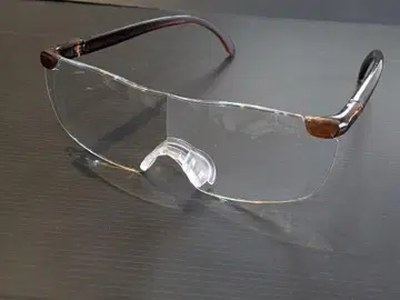 5개 세트 브라운 갈색 돋보기 루페 1.6배