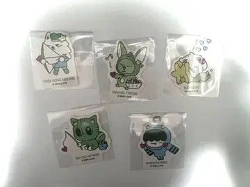 TXT 뿔바투 훼미리마트 스티커 컴프 세트