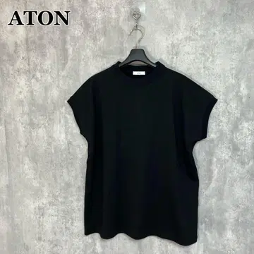 ATON 12/- AIR SPINNING 오버 사이즈 풀오버 02
