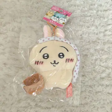 [택 포함 새상품] 온천 한정판 치이카와 봉제 인형 키링 토끼