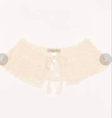 사만사 모스모스 손뜨개질 코바늘 레이스 부착 카라 미사용품