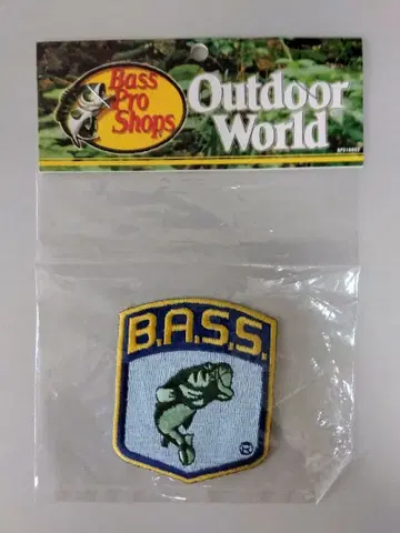B.A.S.S. BASSMASTER 바스마스터 와펜 Basser
