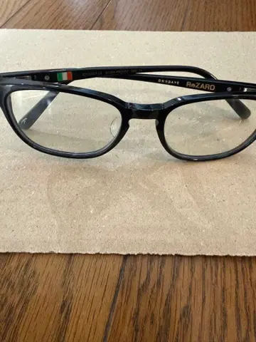 RoZARD 블랙 프레임 안경 R23002715