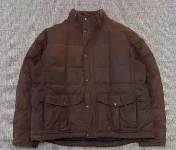 L.L.Bean 엘엘빈 구스다운 오일드 코튼 다운 자켓