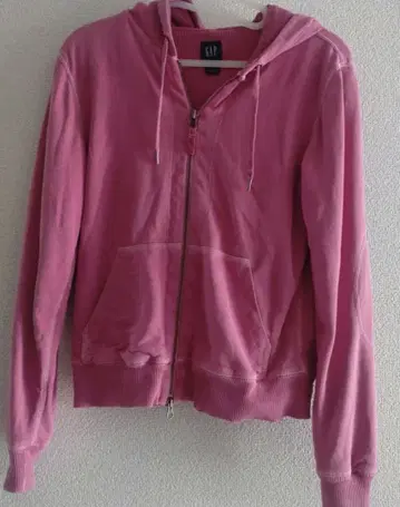 GAP 핑크 풀 집업 후드티 S 사이즈