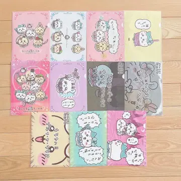 마법사 치이카와 치이카와 홀로그램 A 4클리어 파일 11장 세트