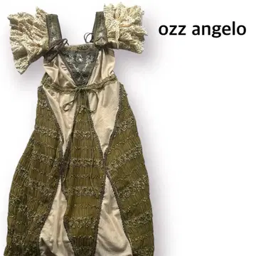 레어 ozz angelo 자수 플레어 원피스