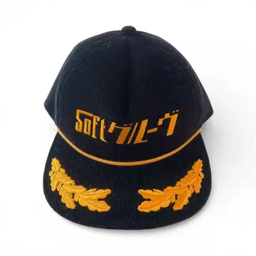 덴키 그루브 코듀로이 캡 소프트 머신 새상품급