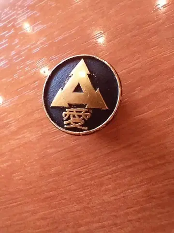 마츠시타 전기 파나소닉 사장 표창 배지 금장