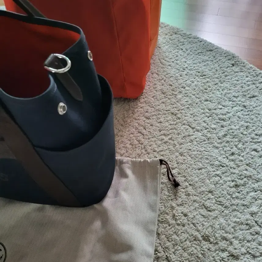 에르메스 그루밍 백 네이비 사진 8