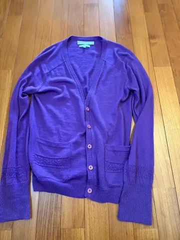 논네이티브 보라색 가디건 사이즈 1