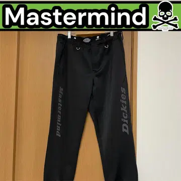 [ Dickies 콜라보 ] 마스터마인드 스웨트 팬츠 블랙
