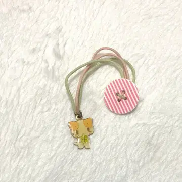 마시멜로 같은 폭신폭신 냥코 머리끈