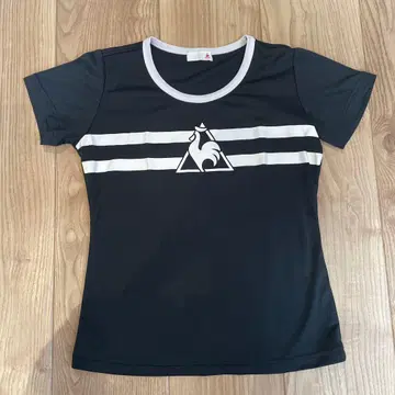 [ 새상품급 ] le coq sportif 로고 T셔츠 블랙