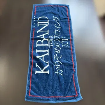 KAI BAND TOUR 2017 타월 네이비