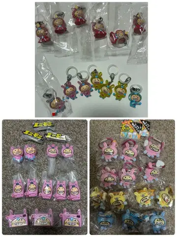 미니모니. 카라비너 포함 플로키 마스코트 메지루시 시푸라 한정판 가챠