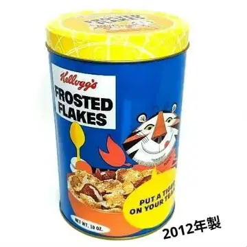880 켈로그 프로스티드 플레이크스 레트로 캔