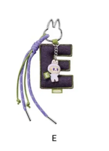 THE MONSTERS 라브브 시리즈 알파벳 펜던트 (E)