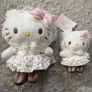 산리오 포레스트 레이스 마스코트 홀더 봉제 인형