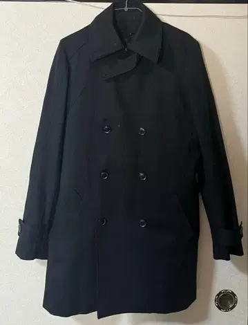 5351 POUR LES HOMMES 블랙 코트 archive 헤이세이