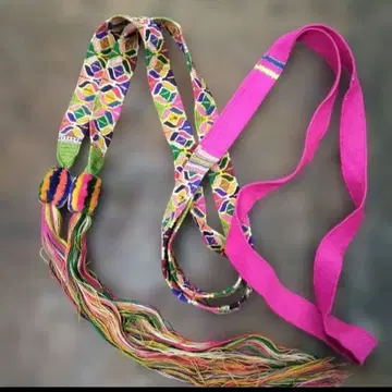 남미 과테말라 직조 끈 티티카카