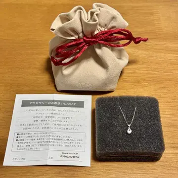 VA 반돔 아오야마 화이트 토파즈 목걸이 미사용 새상품